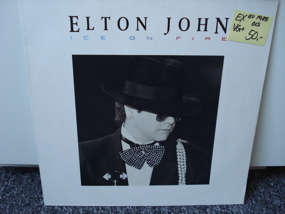 LP Elton John Ice On Fire