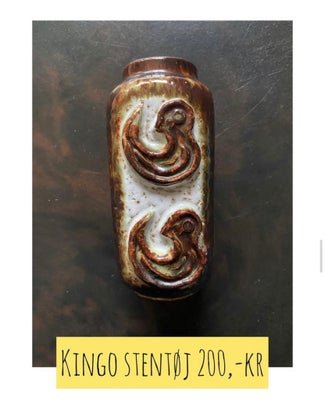 Vase Kingo stentøj