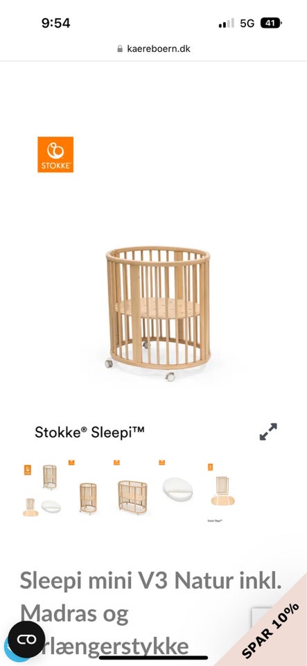 Babyseng, Stokke junoseng