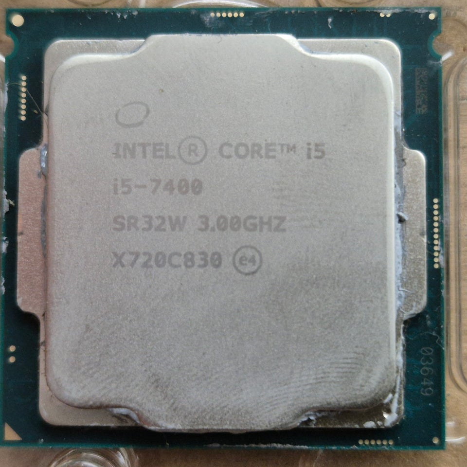 CPU, Intel, I5 7400