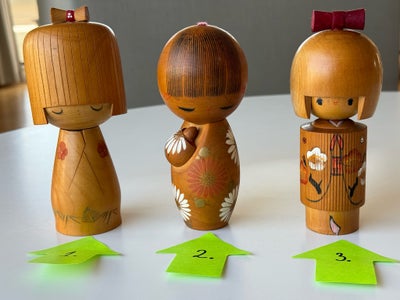 Kokeshi dukker