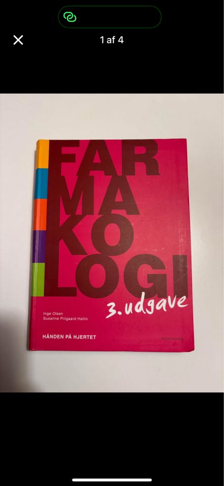 Farmakologi, 3. udgave, Inge Olsen