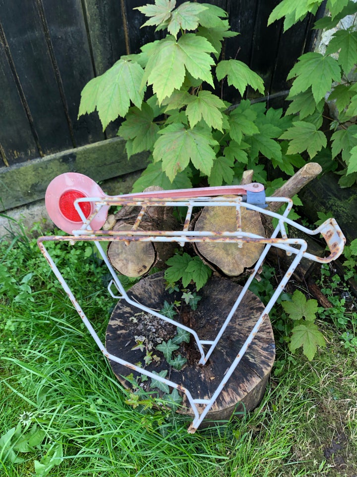 Fedt vintage cykel bagagebærer med