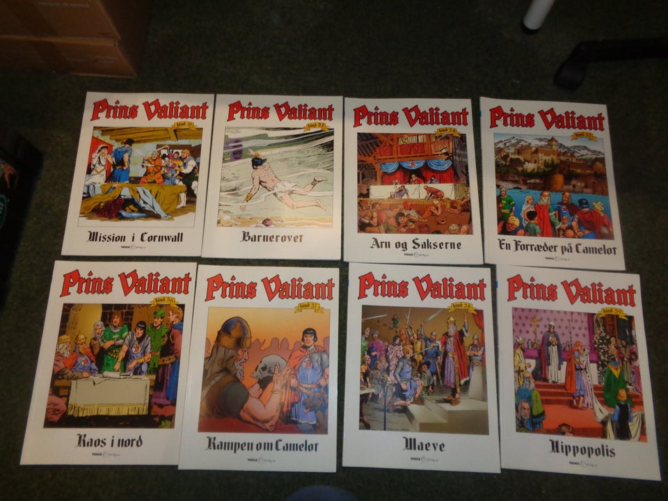 Prins Valiant 1-73 komplet