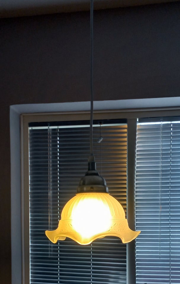 Pendel, Retro Glas loftlampe,