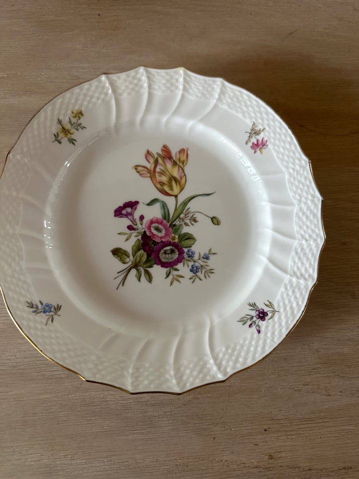 Porcelæn Frokost tallerken 