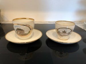 Porcelæn Kaffekop- tekop