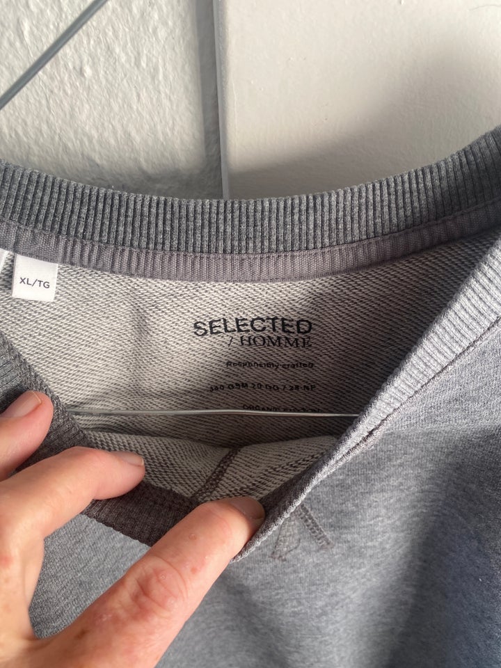 Sweatshirt, Selected, str. XL