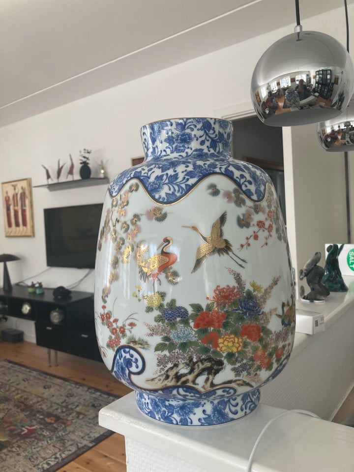 Japansk vase, Porcelæn