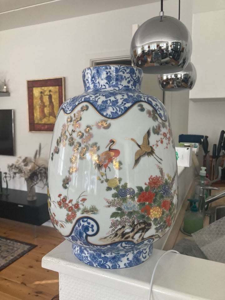 Japansk vase, Porcelæn