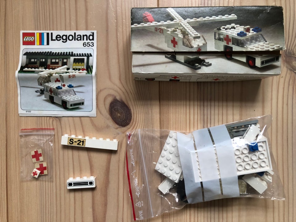 Lego City 650 - 653 - 661 - 691 - 6502