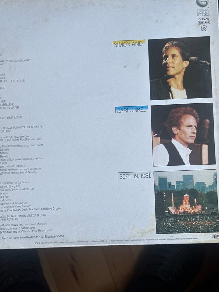 LP, Simon and Garfunkel