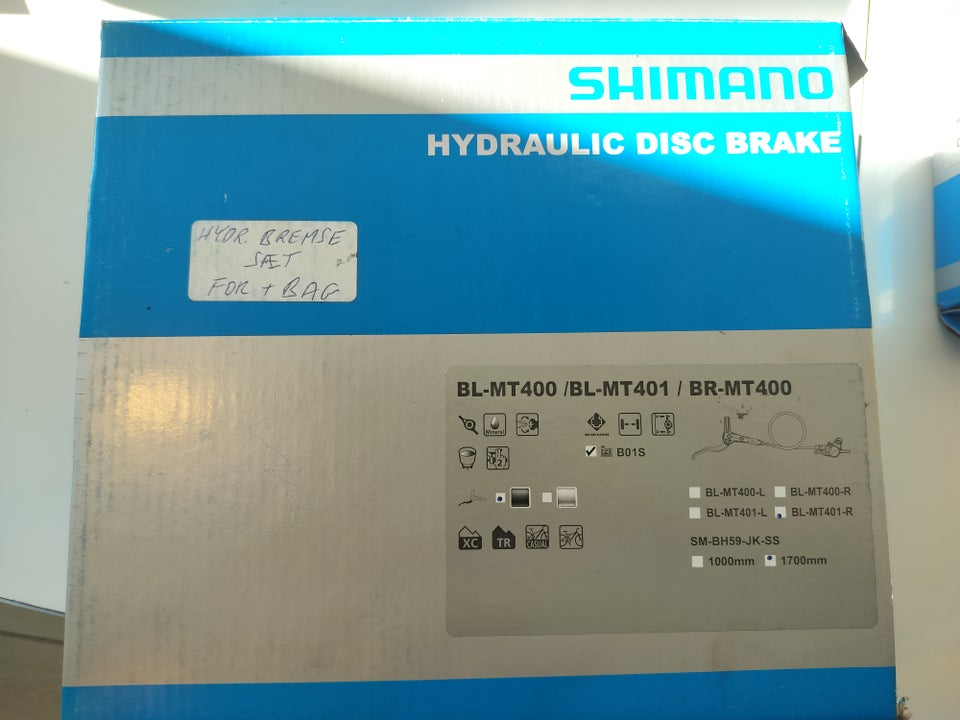 Bremser, Shimano hydraulisk