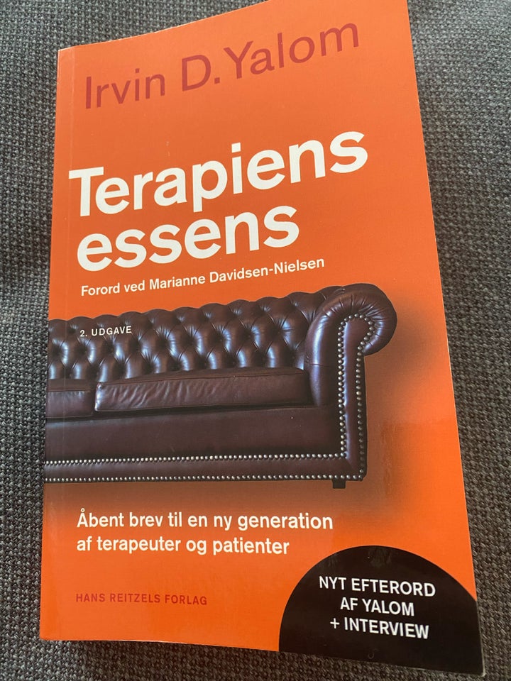 Terapiens essens, Irvin D. Yalom, 2