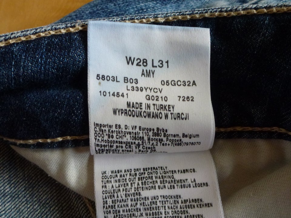 Jeans, Lee, str. 28