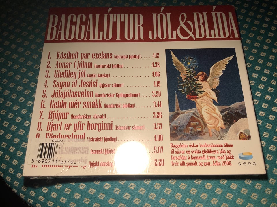 Baggalútur: Jól  Blída, børne-CD