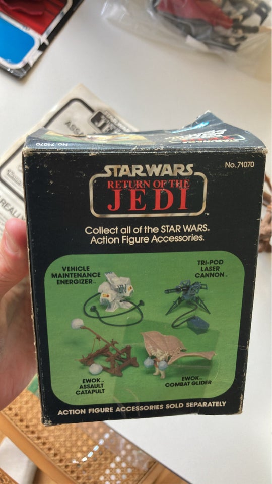 Ewok Catapult Star Wars vintage,