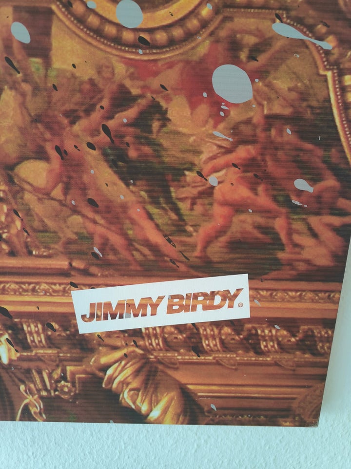 Lærredstryk, Jimmy Birdy, b: 140 h: