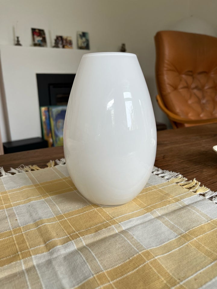 Glas, Flot Holmegaard vase ,