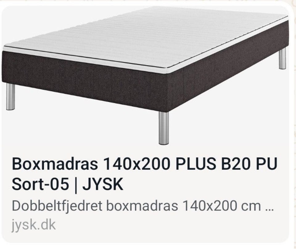 Boxmadras, Plus B20 PU , b: 140 l: 200