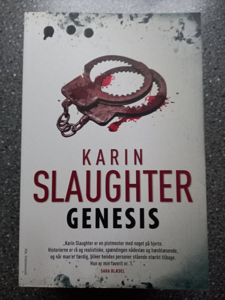 Genesis, Karin Slaughter, genre: