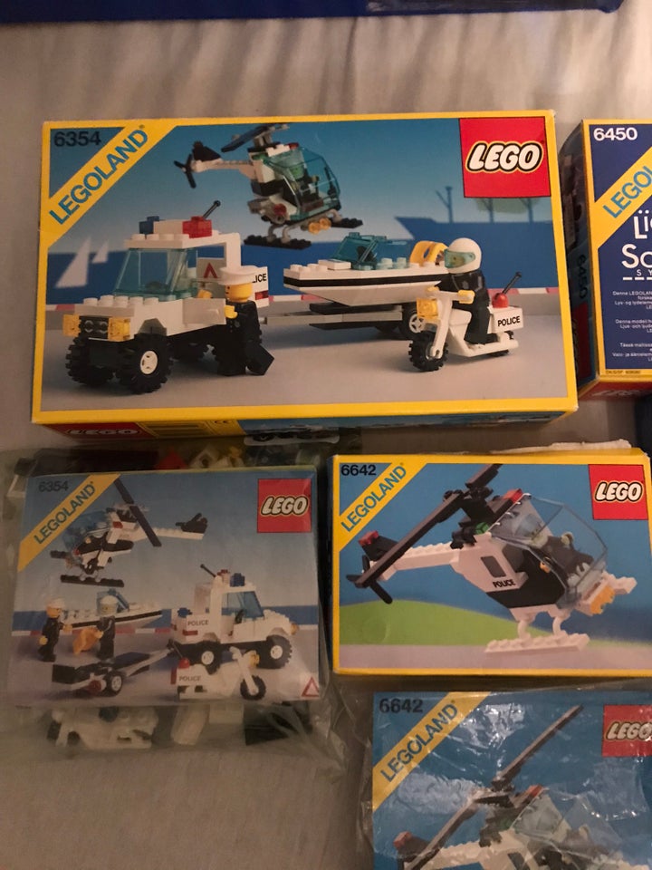 Lego andet 6354 + 6450 + 6642 + 7235