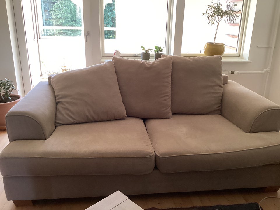 Sofa, microfiber, 2 pers.