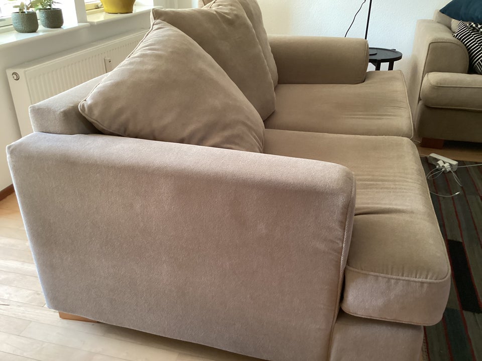 Sofa, microfiber, 2 pers.