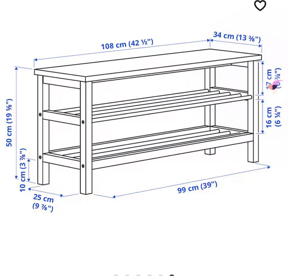 Entrebænk, Ikea