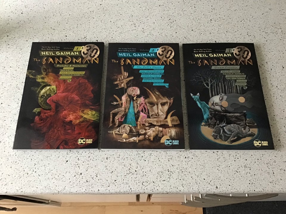 The Sandman 1-3 flotte, Tegneserie