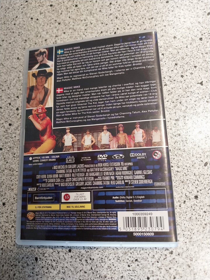 MAGIC MIKE, DVD, komedie