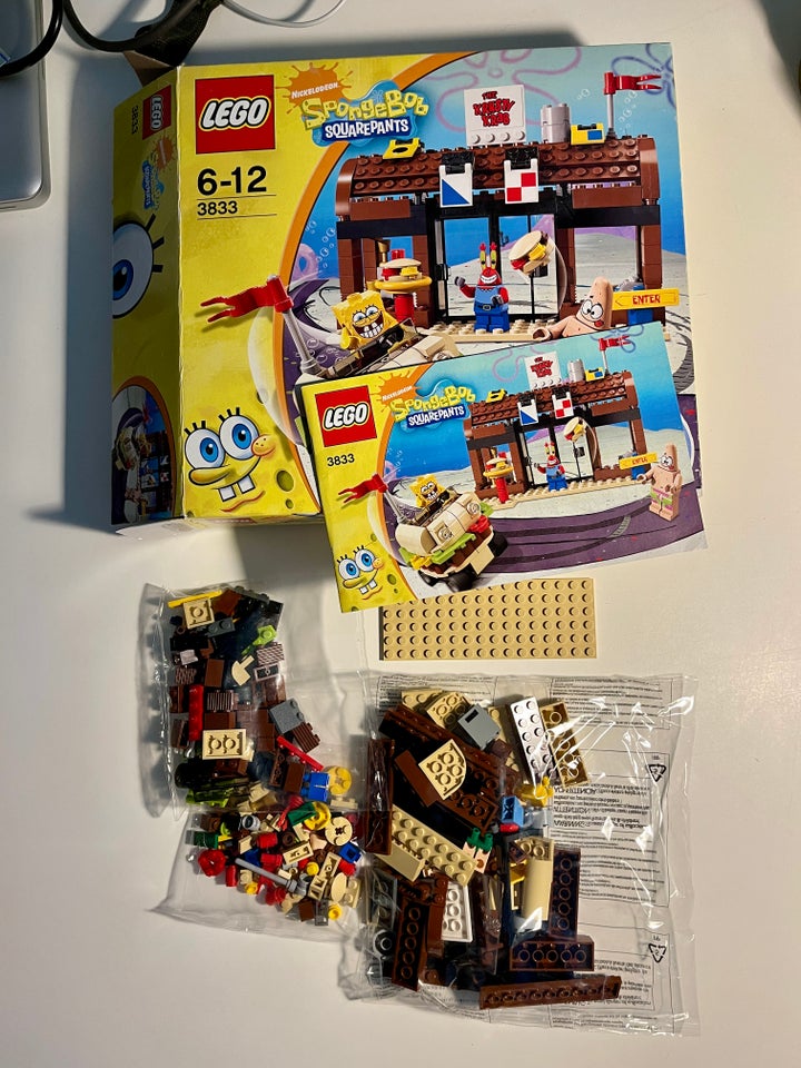 Lego Svampebob Firkant 3833