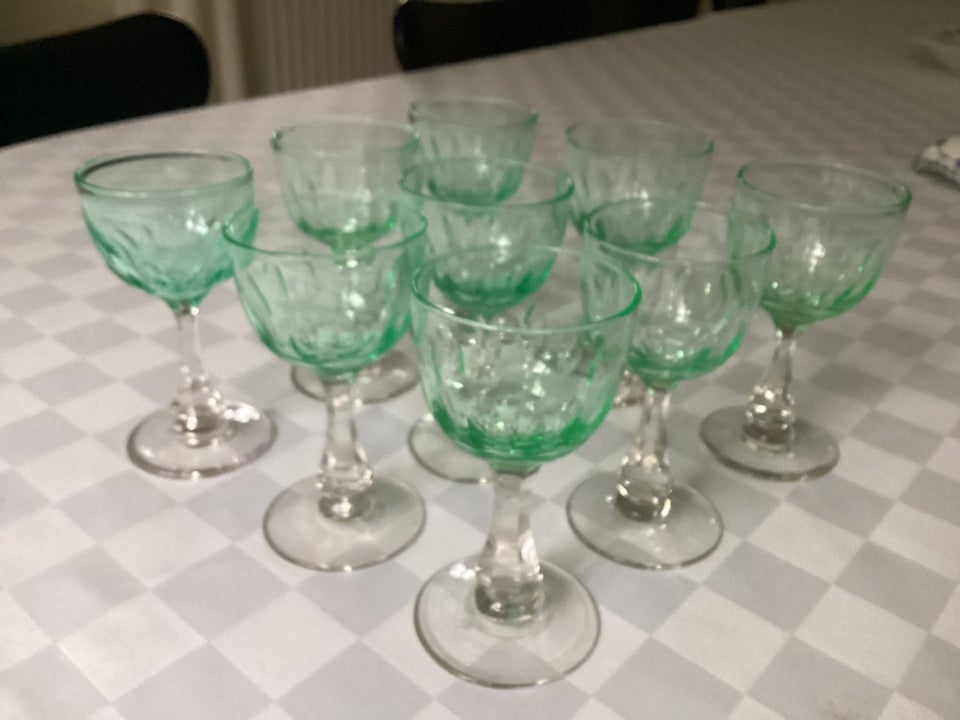 Glas Grønne hvidvinsglas Derby