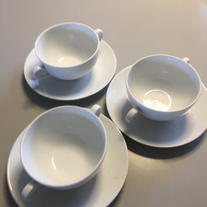 Porcelæn Bouillon kopper