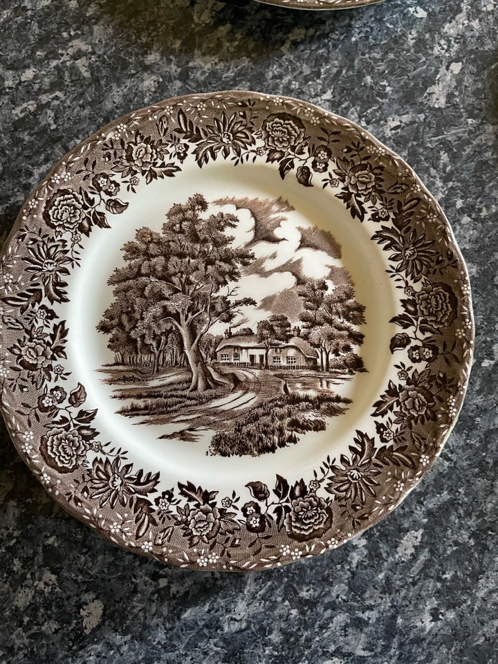 Porcelæn Spisetallerkner