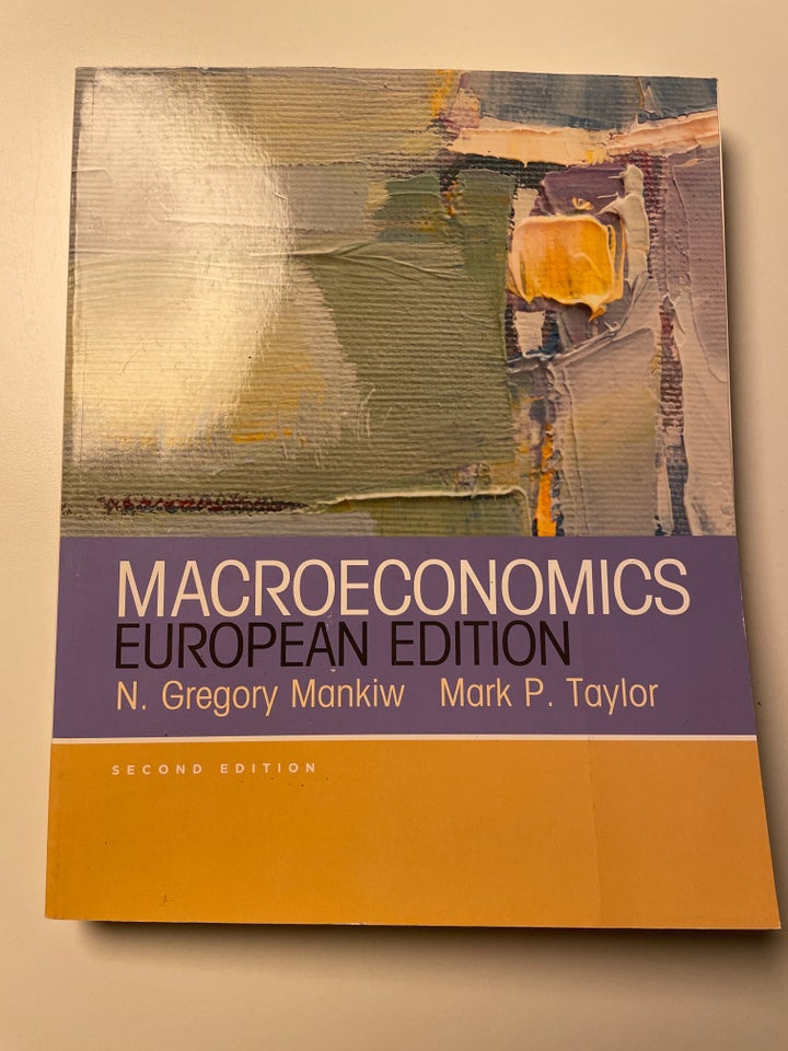 Macroeconomics European edition ,