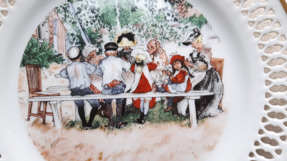 Porcelæn Tallerken CARL LARSSON