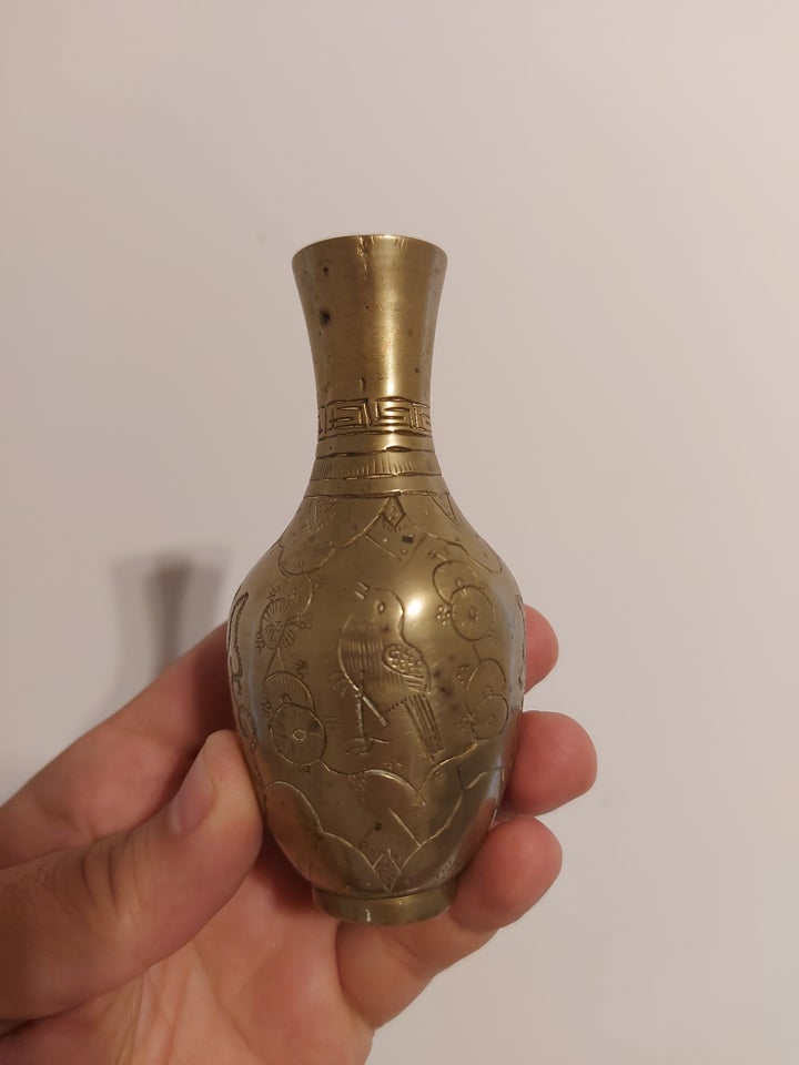 Antikke Kinesiske Messing Vaser -