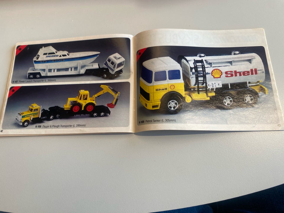 Modelbil, Matchbox katalog 1984