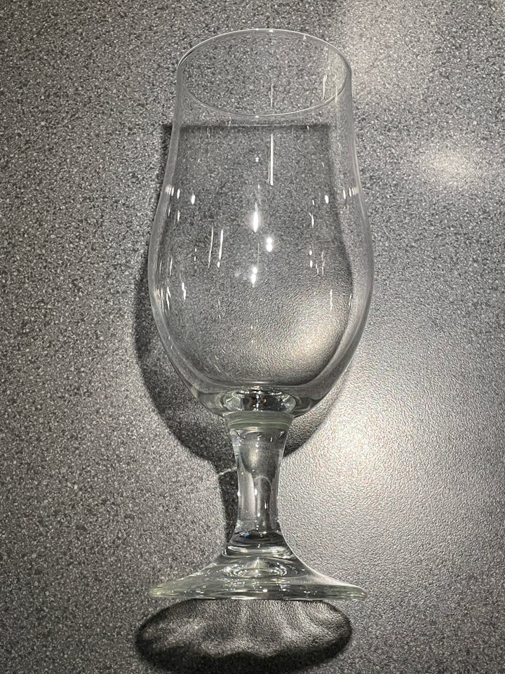 Glas 4 stk Ølglas på stilk 37 cl