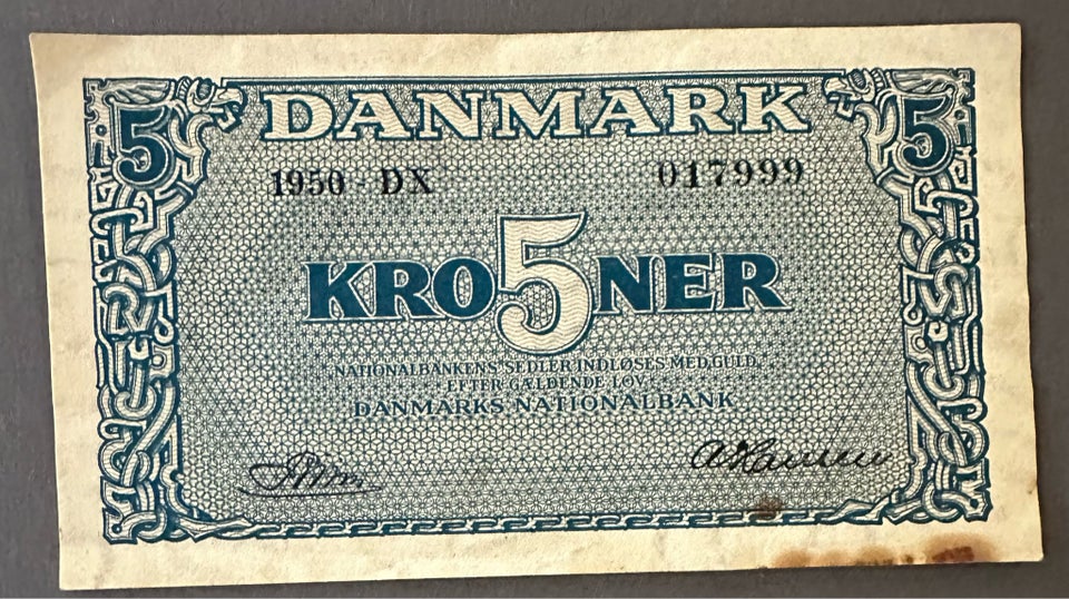 Danmark, sedler