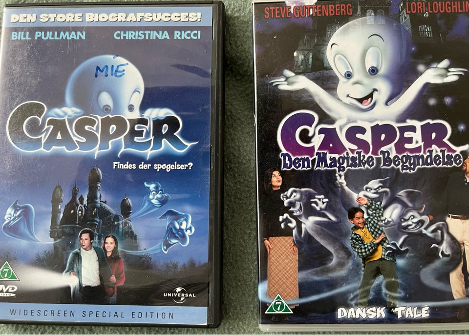 Casper , DVD, andet