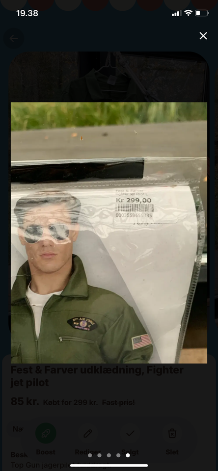 Udklædningstøj, Top Gun Fighter