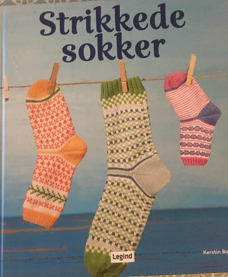 Strikkede sokker, Kerstin Balke,