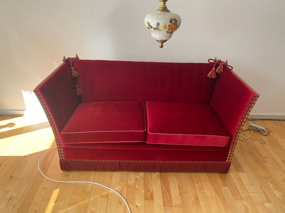 Sofa velour 2 pers