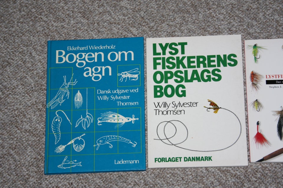 Lystfiskerens fluer , Bogen om agn,