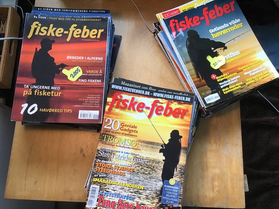 Fiskebøger, Fiske feber