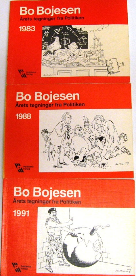 Bo Bojesen årshefter - 24 stk, Bo