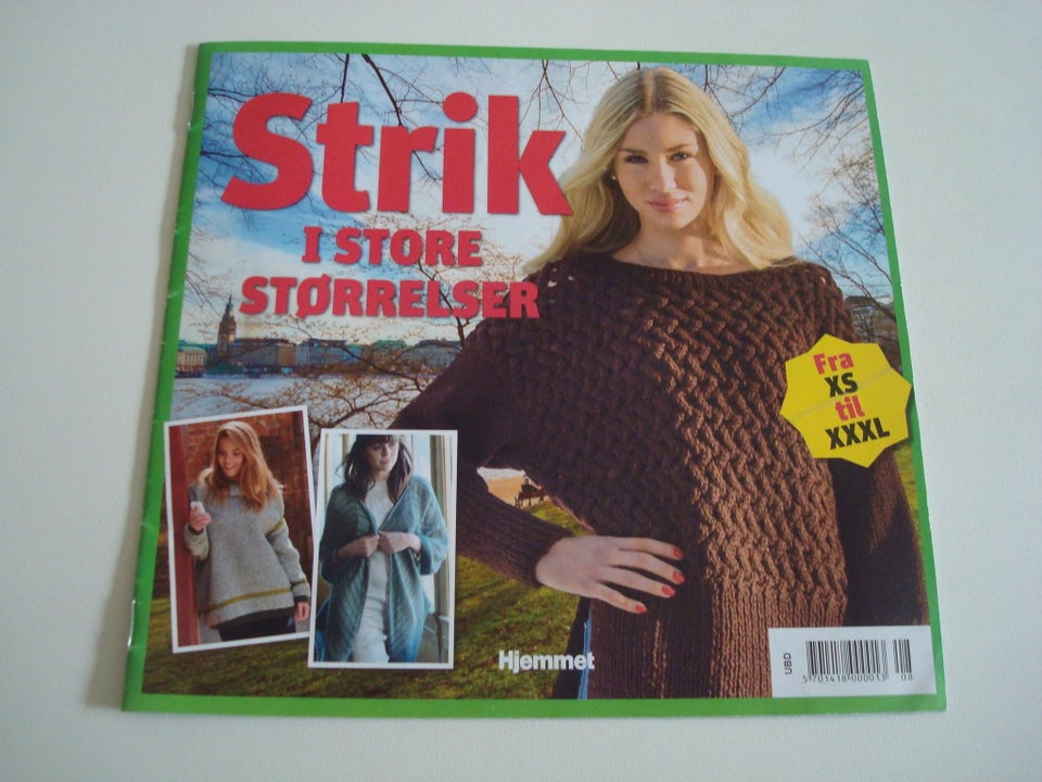 Strikkeopskrift, STRIK i store