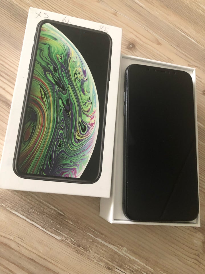 iPhone XS Max, 256 GB, sort